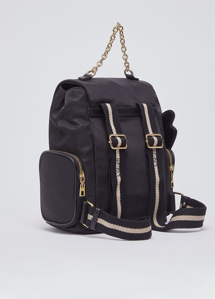 sac à dos en nylon avec porte-monnaie