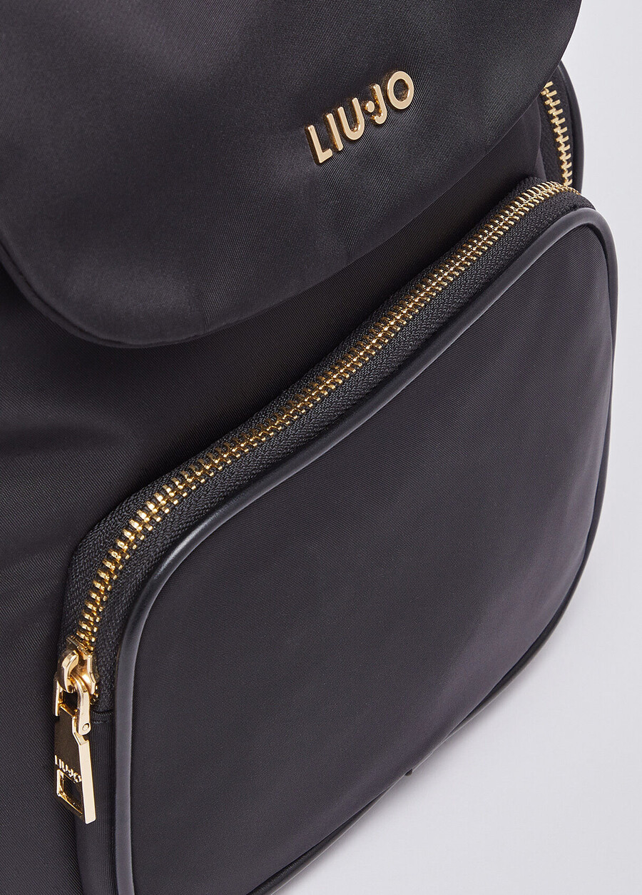 sac à dos en nylon avec porte-monnaie