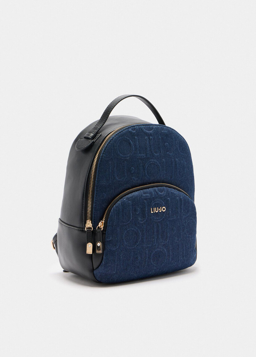 sac à dos en denim moyen