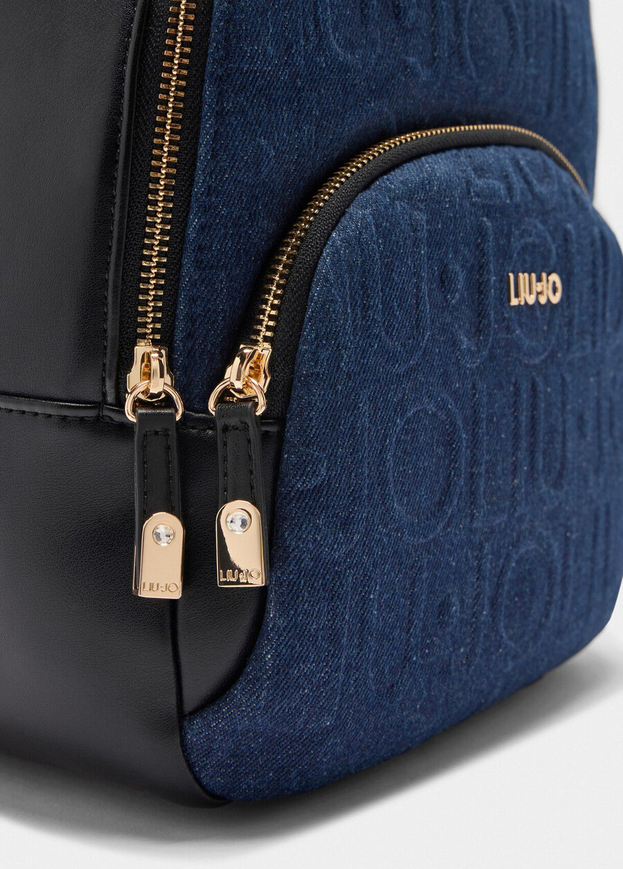 sac à dos en denim moyen