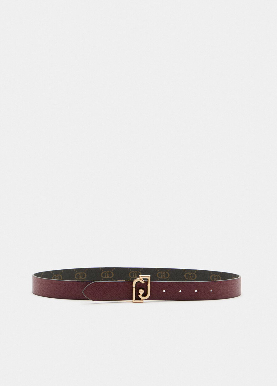 ceinture réversible avec logo