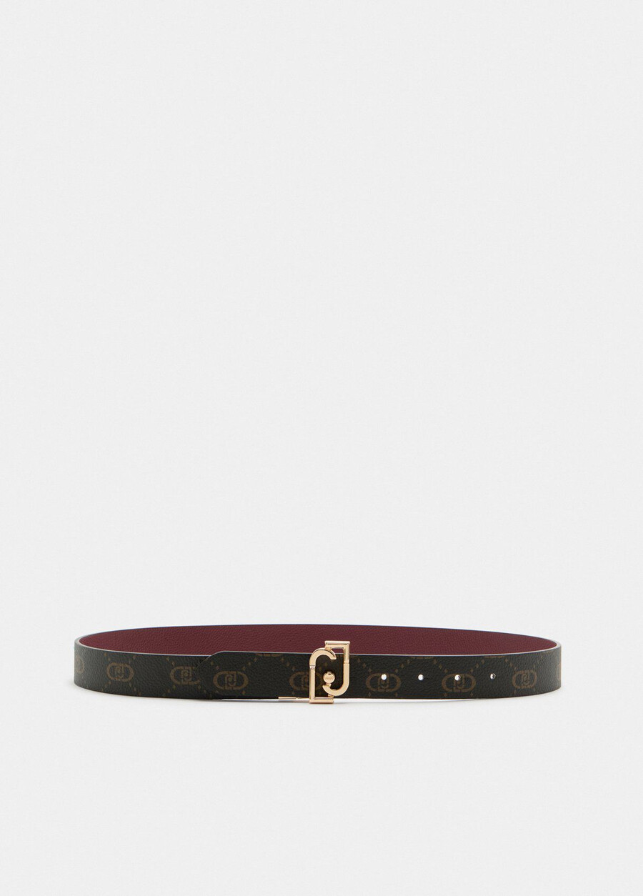 ceinture réversible avec logo