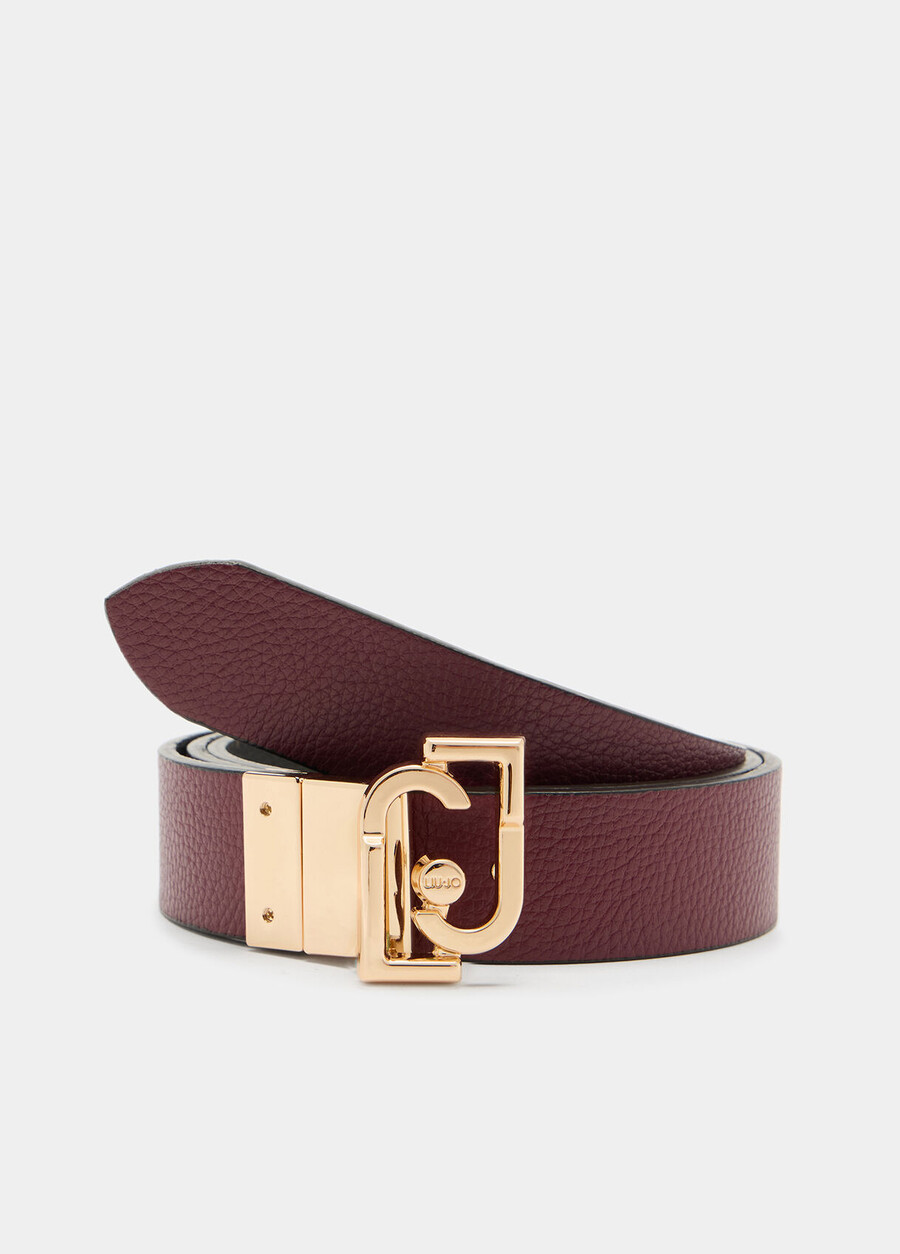 ceinture réversible avec logo
