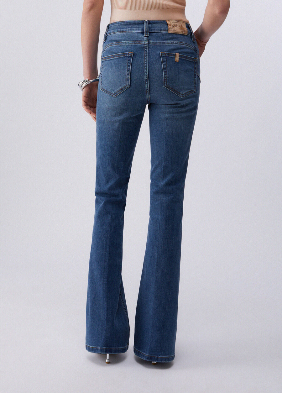 jean bootcut taille haute