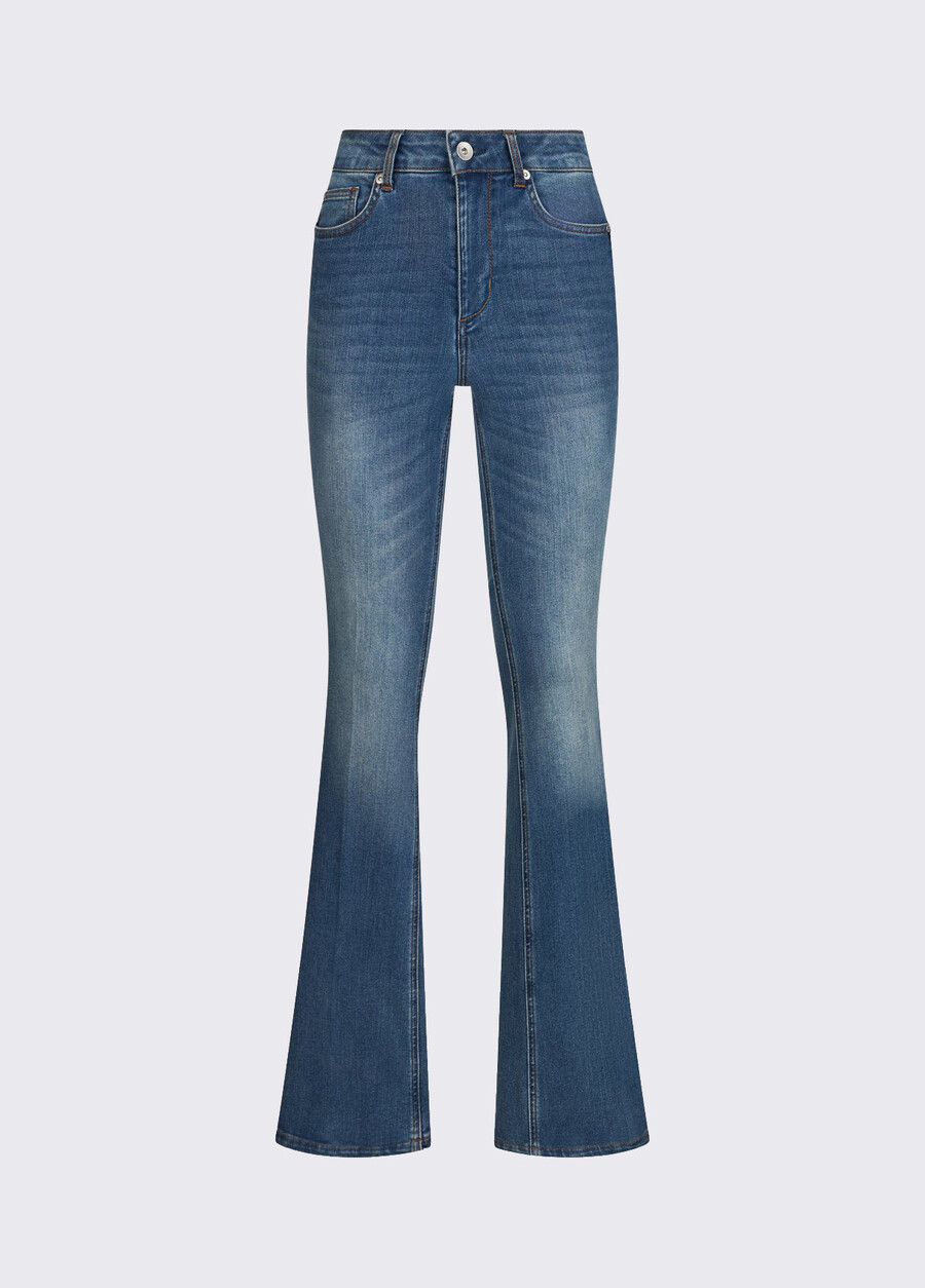 jean bootcut taille haute