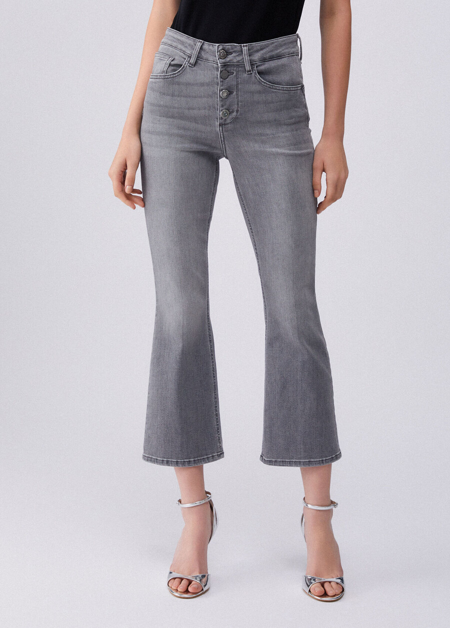 jean bootcut taille haute