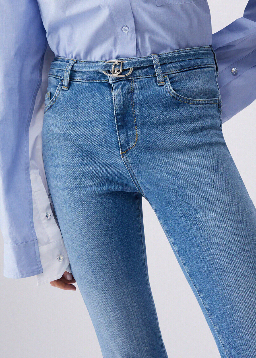 jean bootcut taille haute