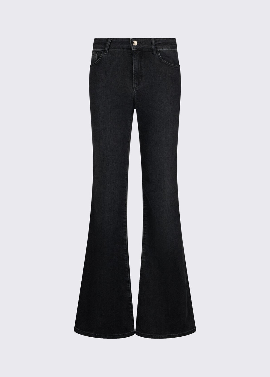 jean bootcut taille haute