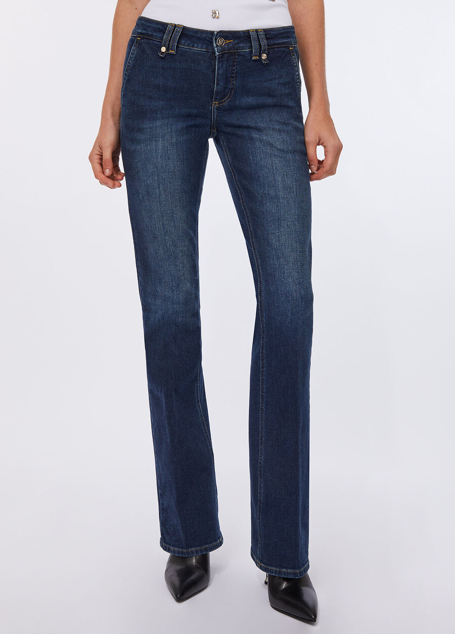 jean bootcut taille basse