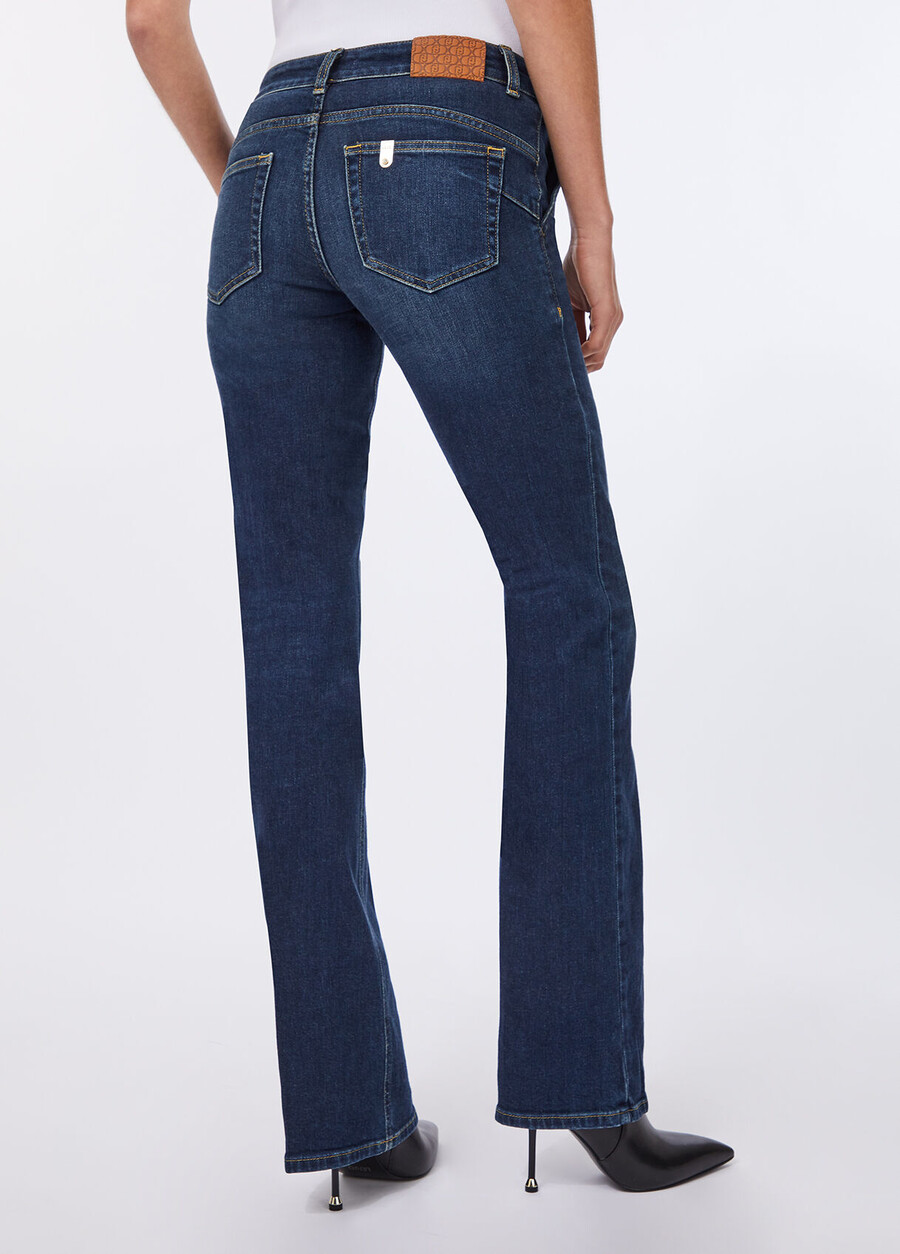 jean bootcut taille basse