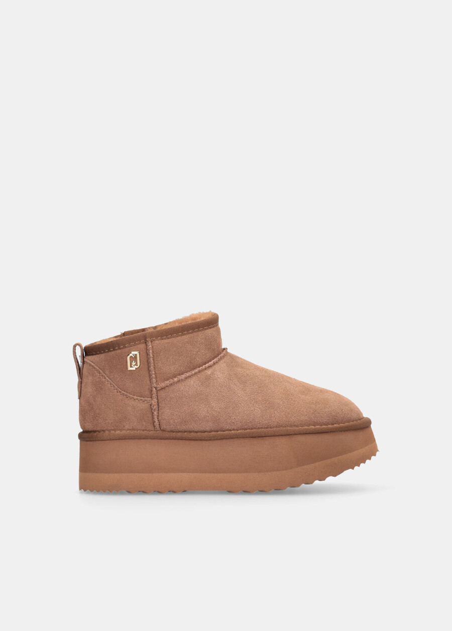 bottines chaudes à plateforme