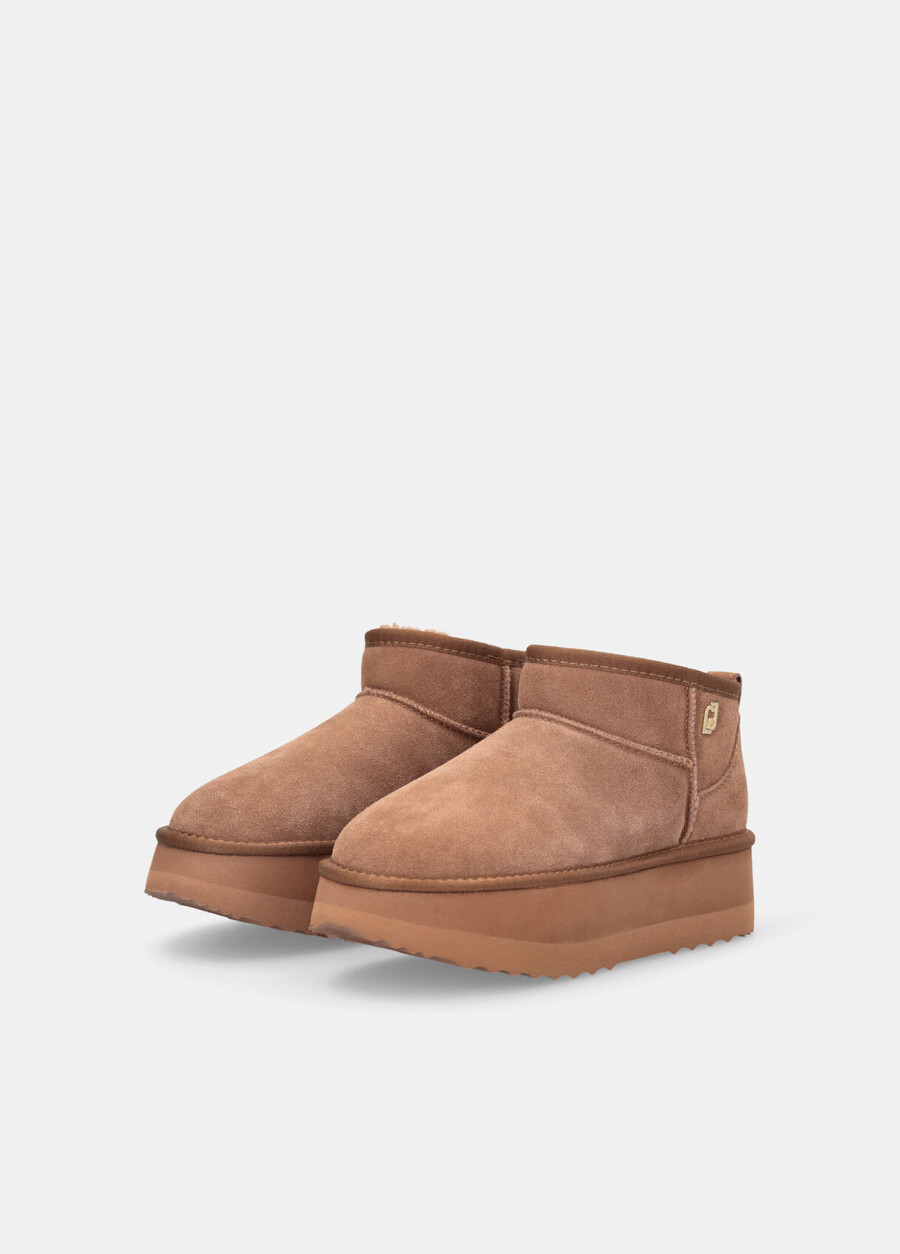 bottines chaudes à plateforme
