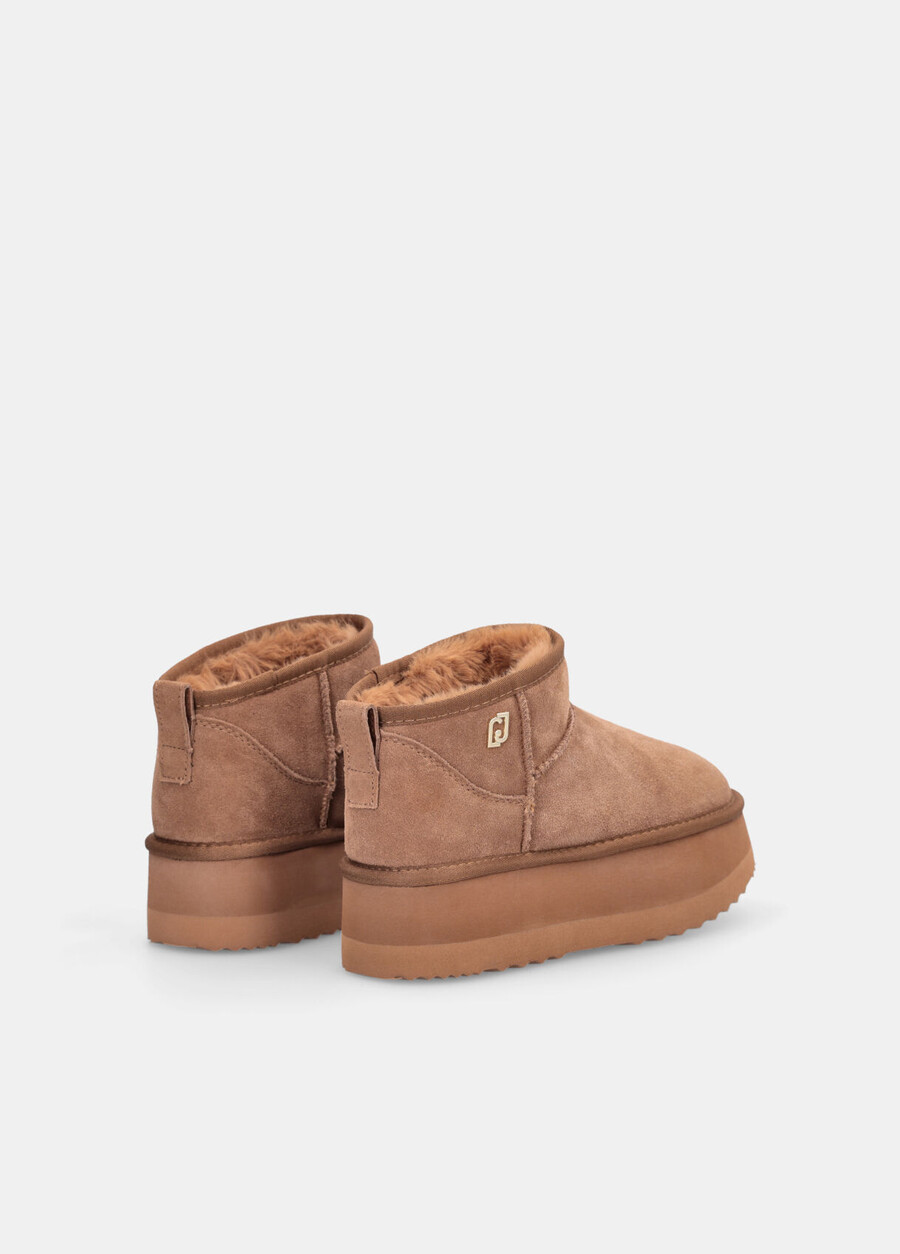 bottines chaudes à plateforme