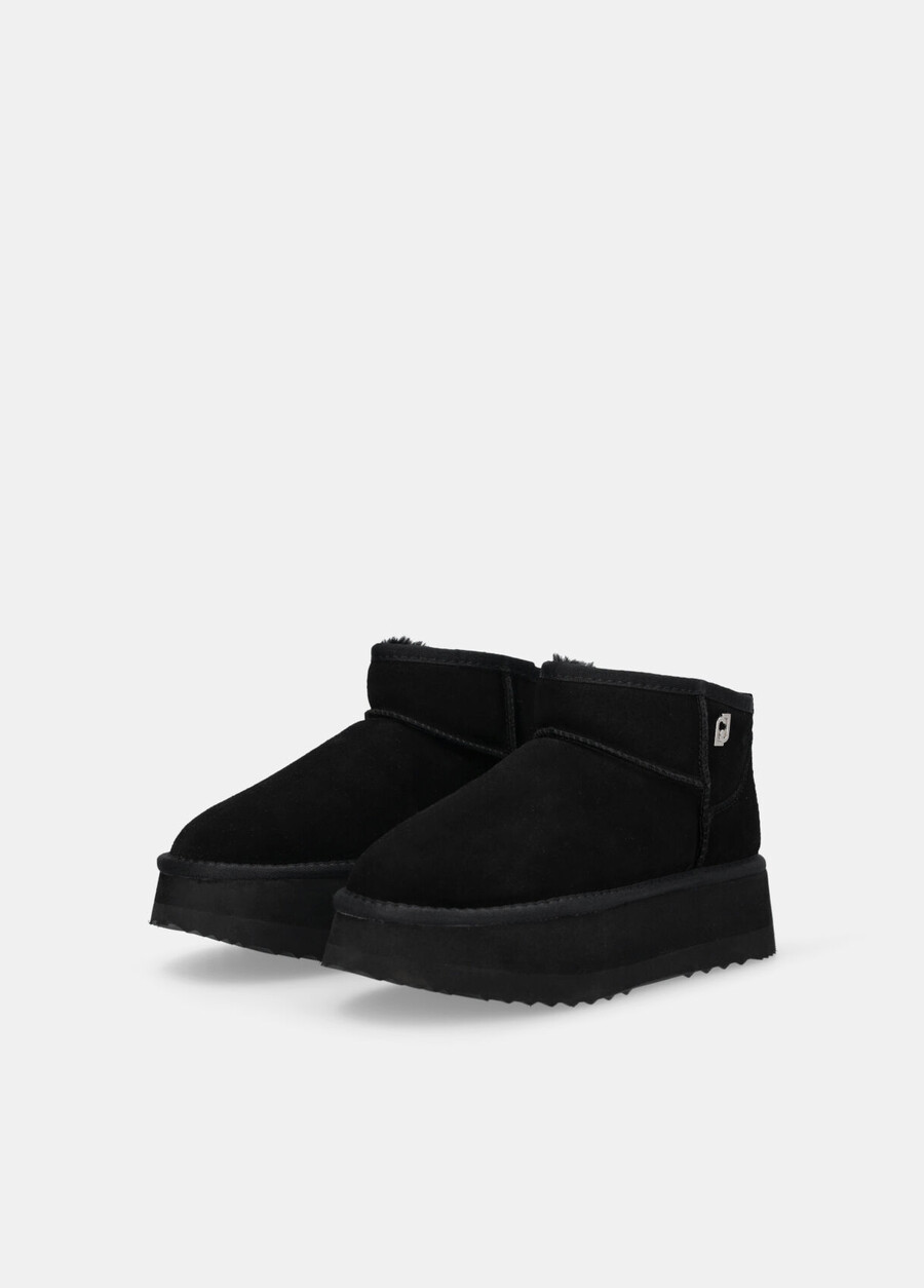 bottines chaudes à plateforme