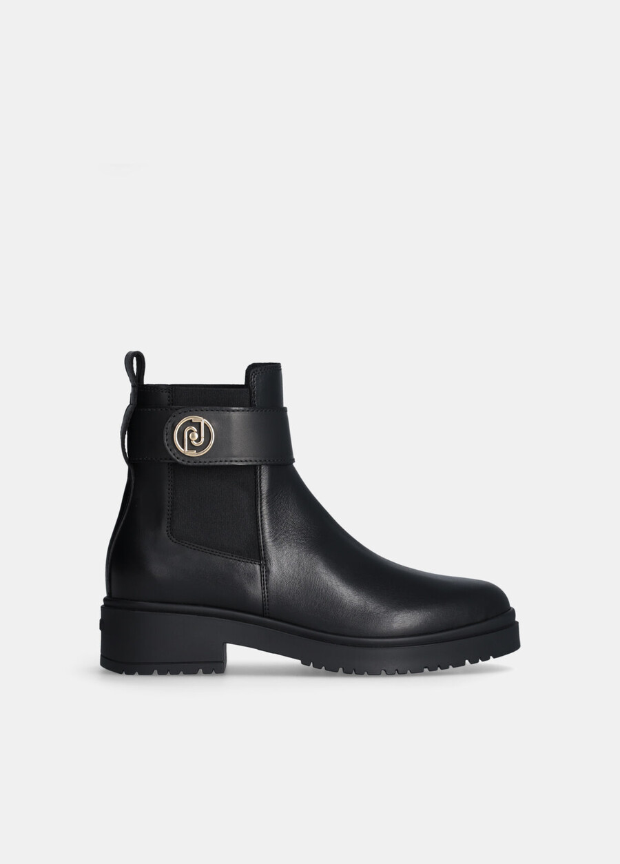 bottines beatles en cuir