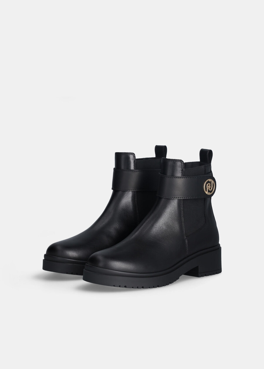 bottines beatles en cuir