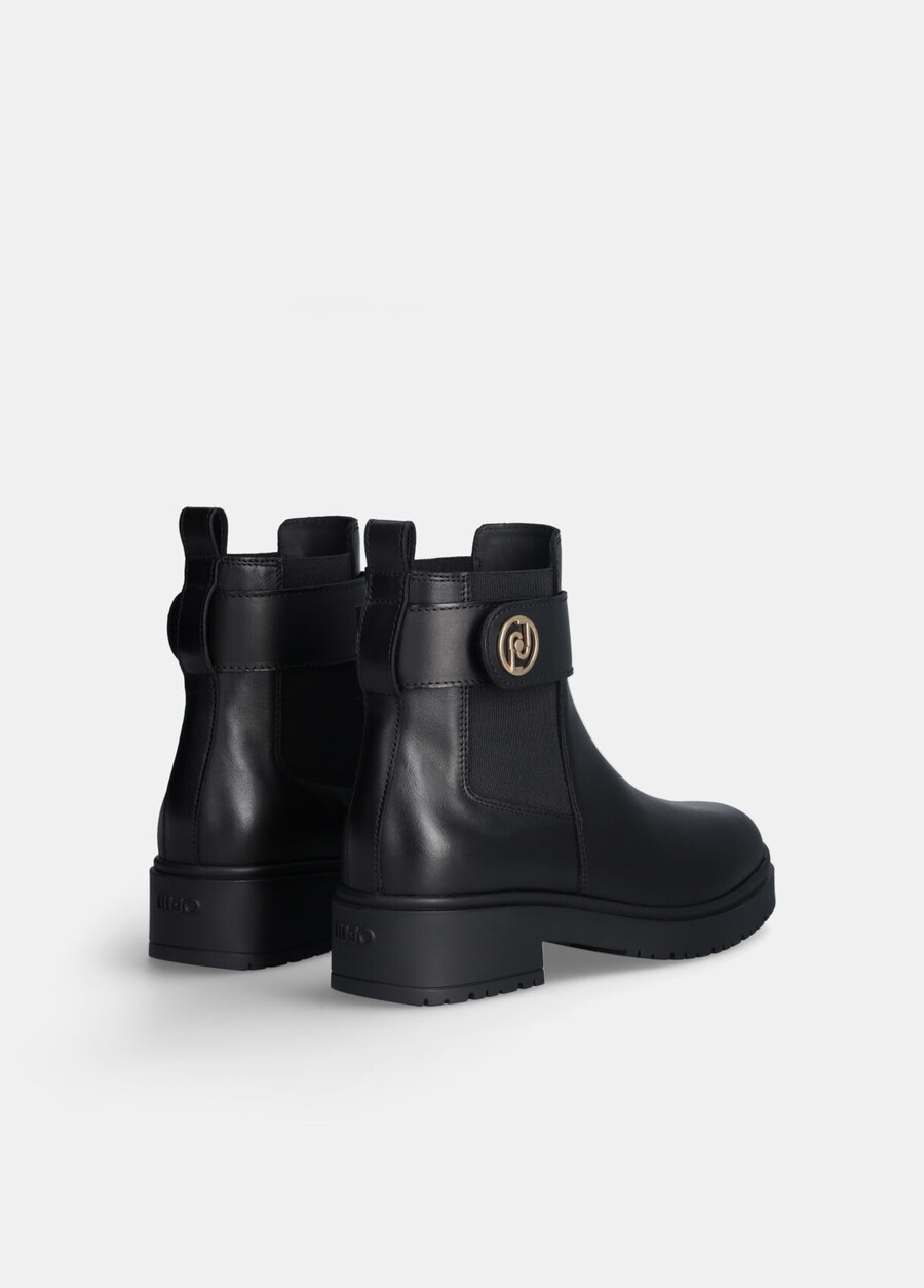 bottines beatles en cuir