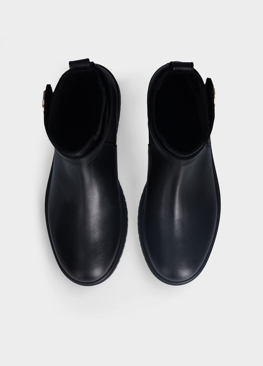 bottines beatles en cuir
