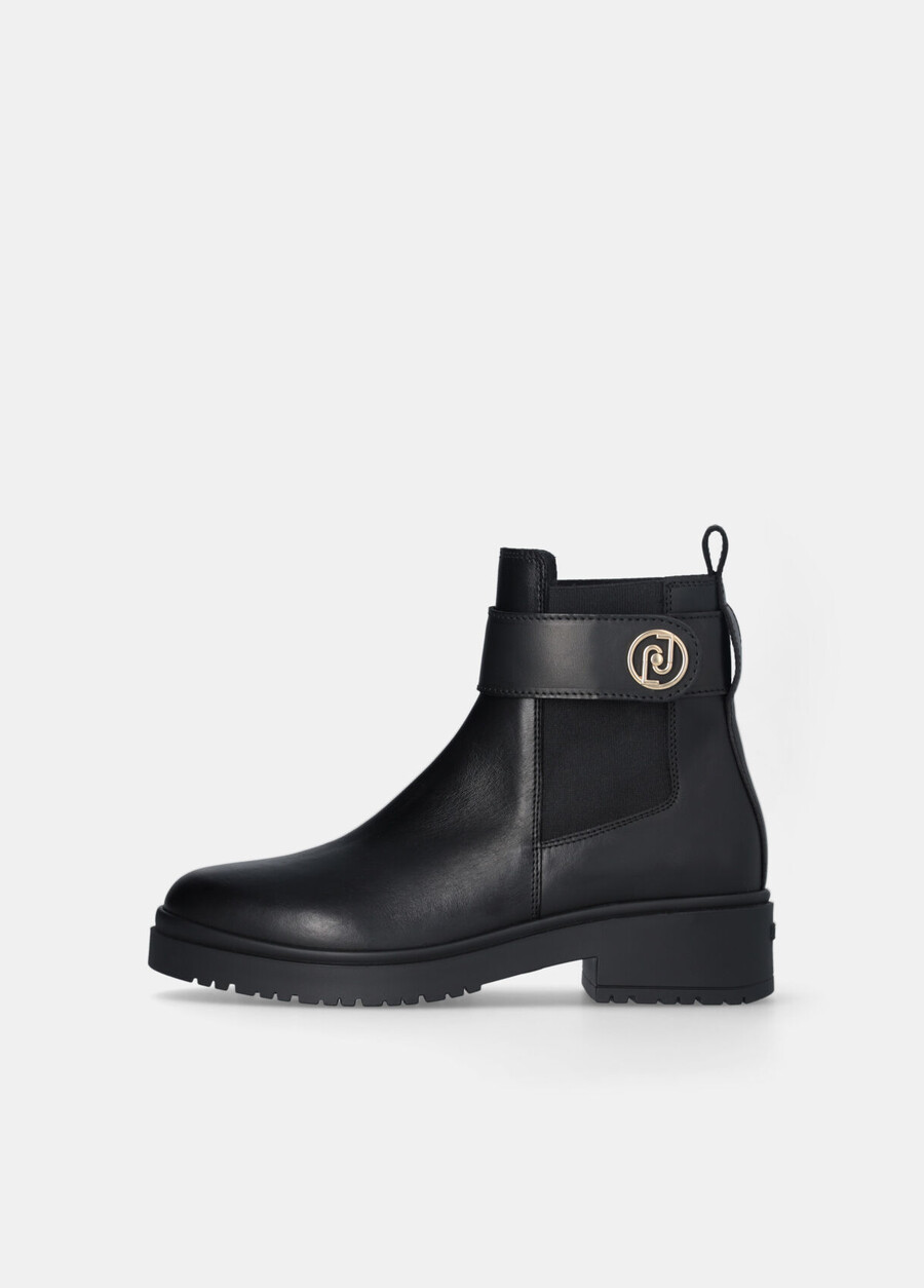 bottines beatles en cuir