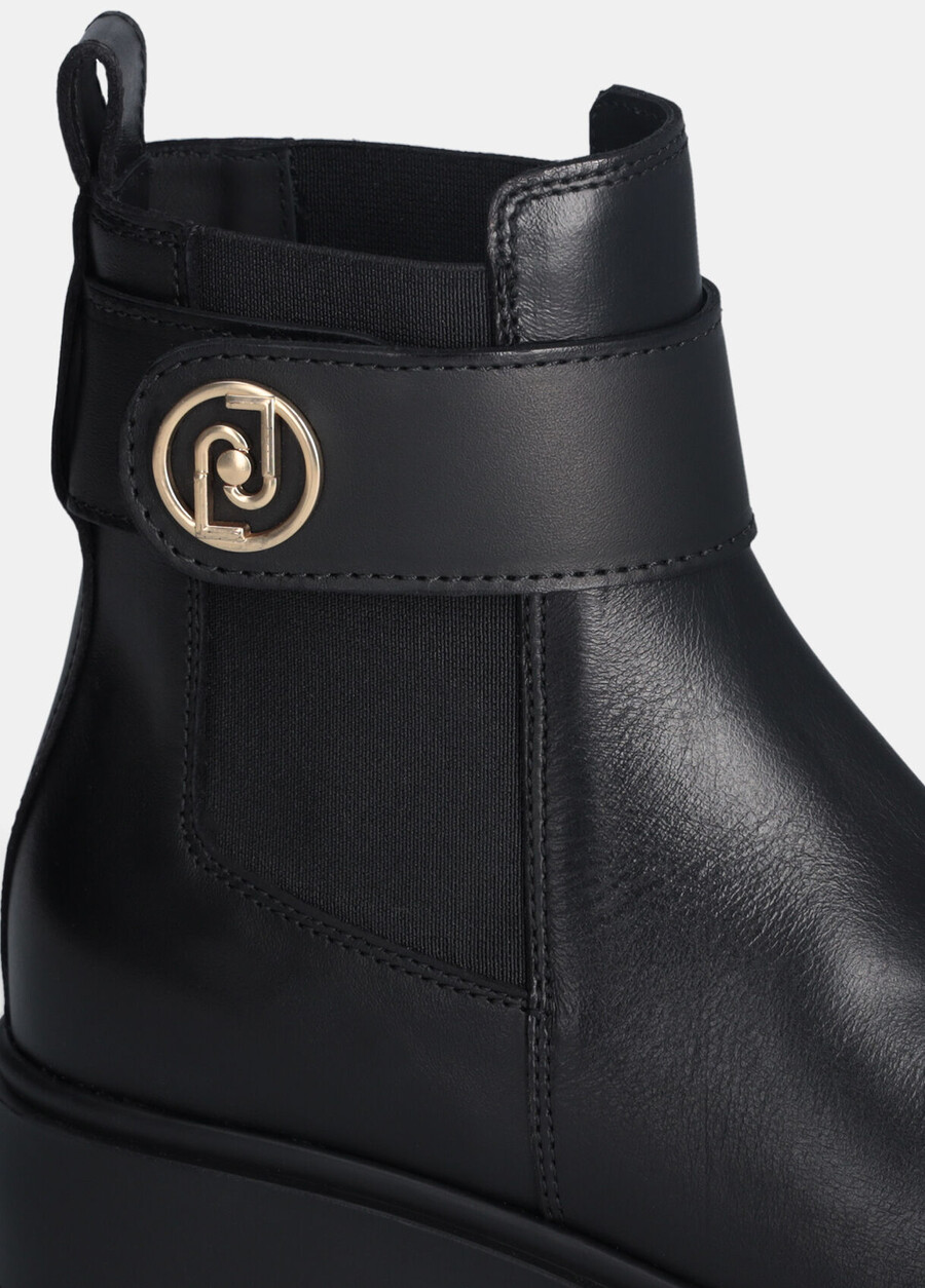 bottines beatles en cuir