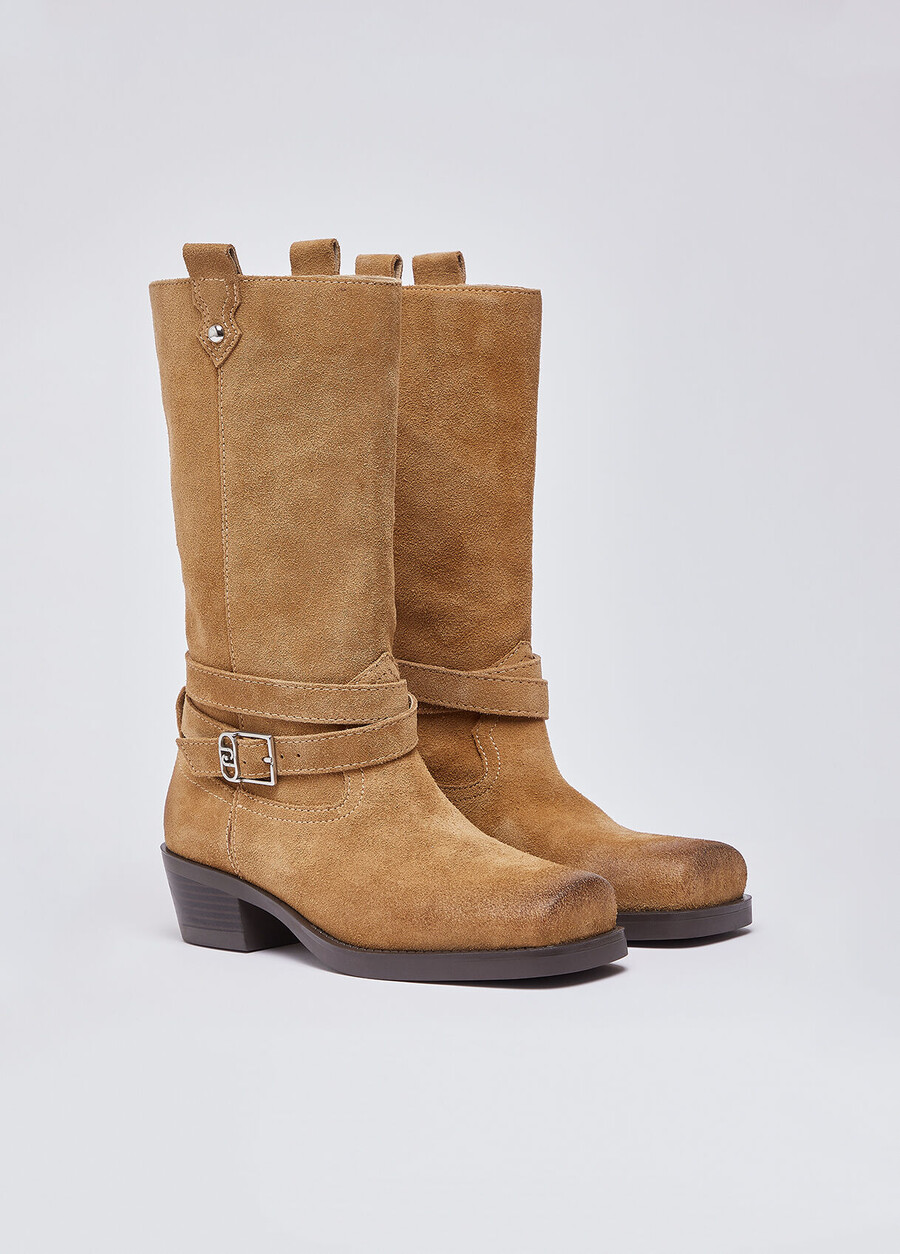 bottes hautes texanes