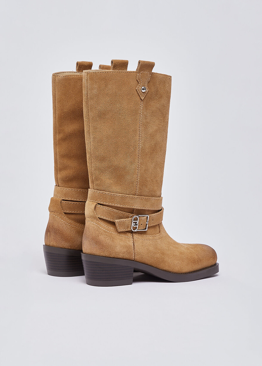bottes hautes texanes