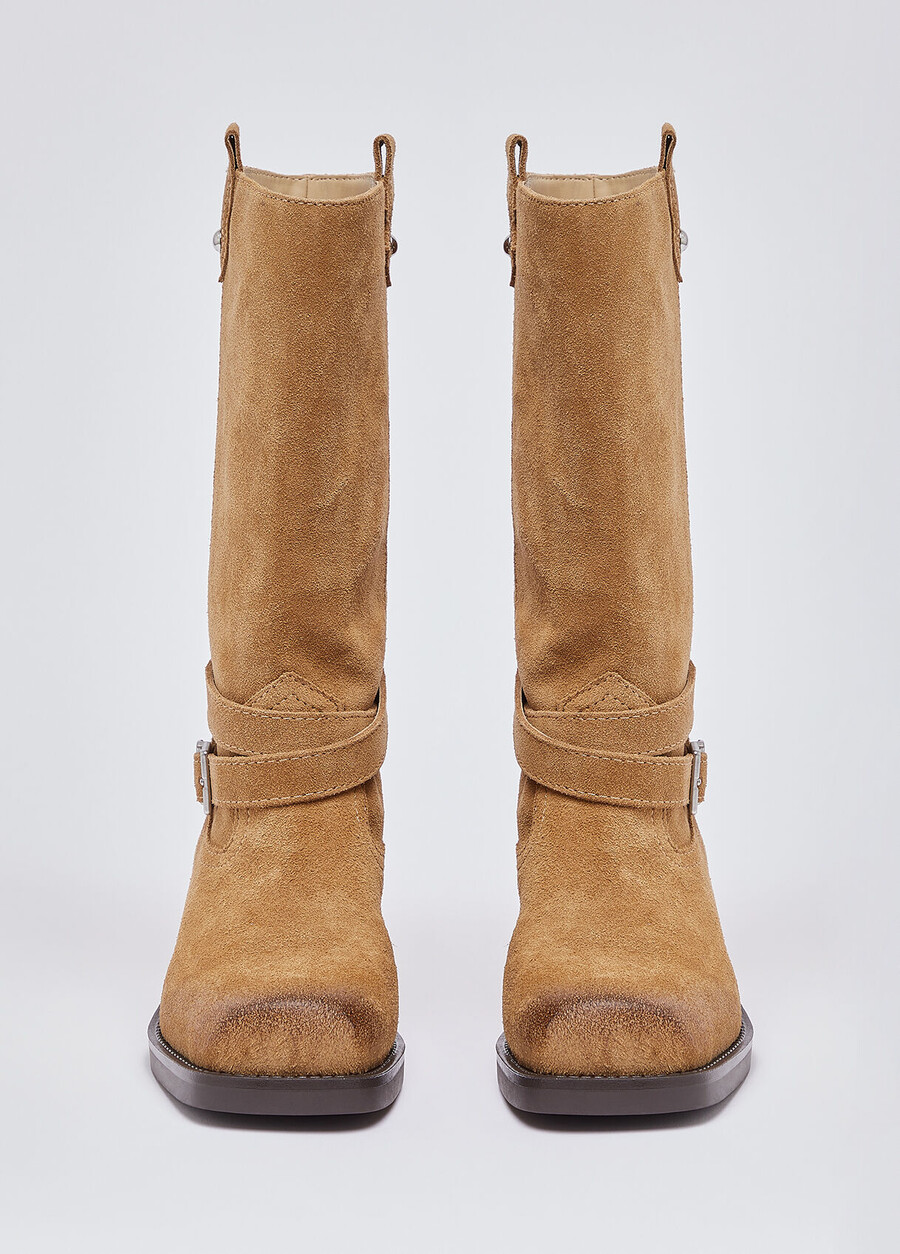 bottes hautes texanes