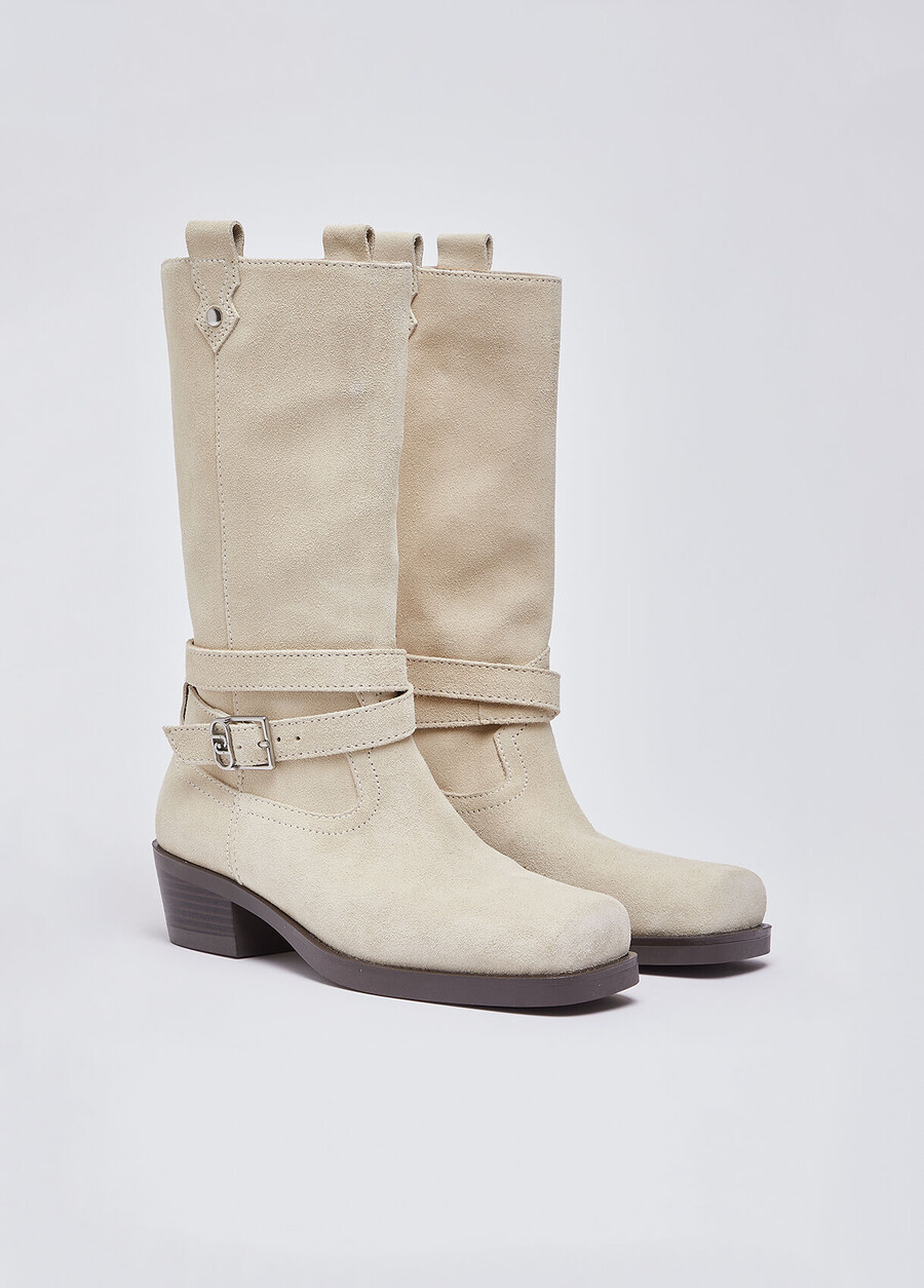 bottes hautes texanes