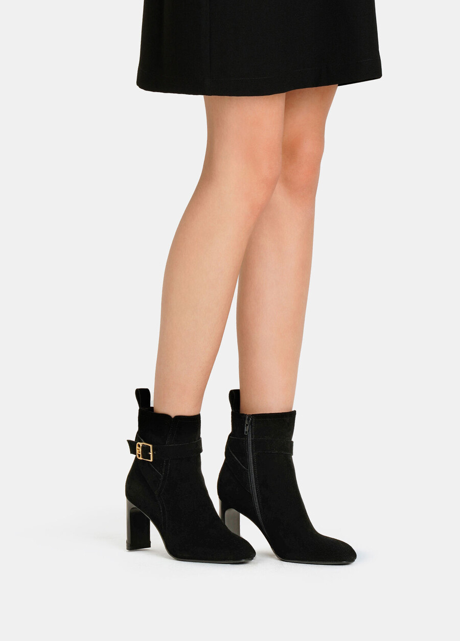 bottines en daim