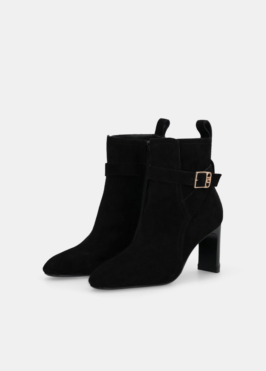 bottines en daim