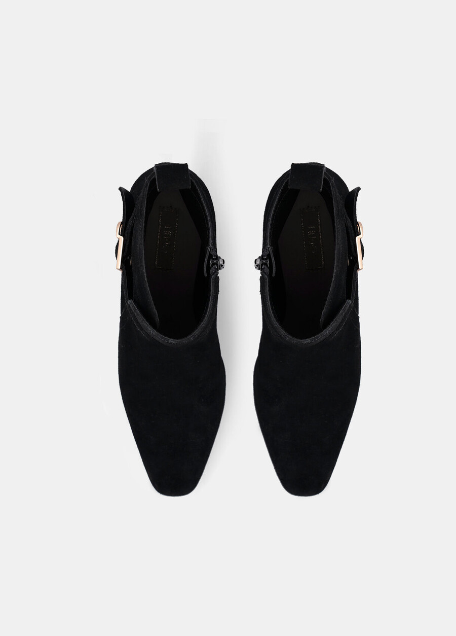 bottines en daim