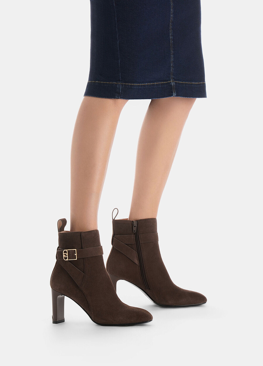 bottines en daim