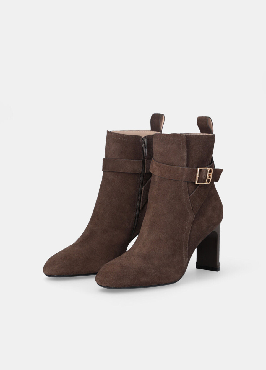 bottines en daim