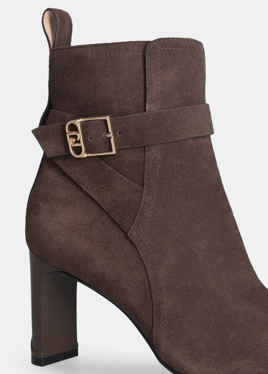bottines en daim