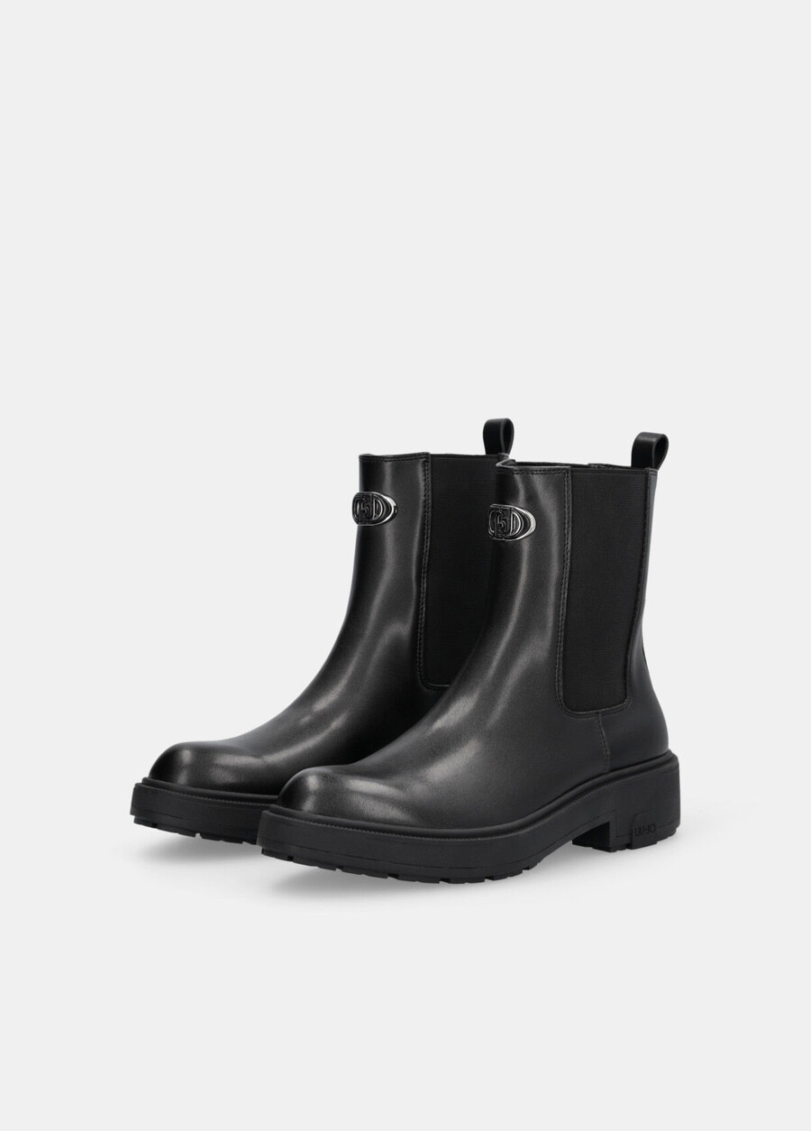 bottines beatles en cuir