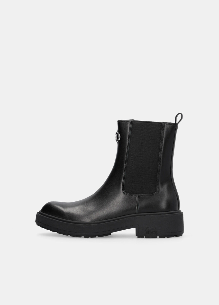 bottines beatles en cuir
