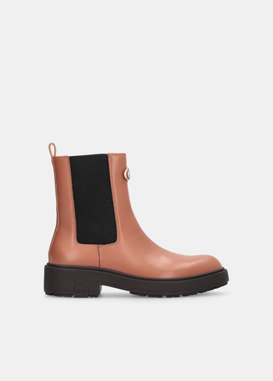 bottines beatles en cuir