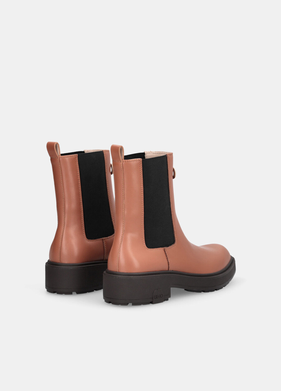 bottines beatles en cuir