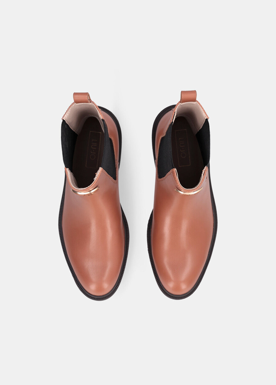 bottines beatles en cuir