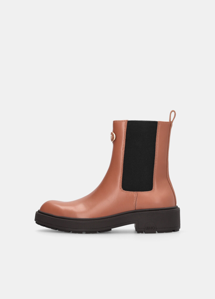 bottines beatles en cuir
