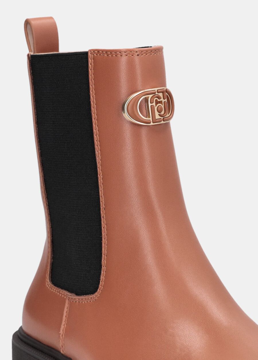 bottines beatles en cuir
