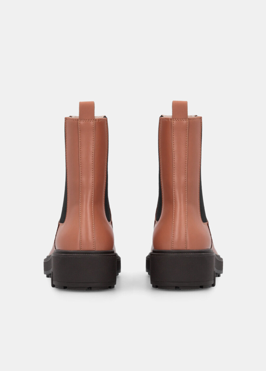 bottines beatles en cuir