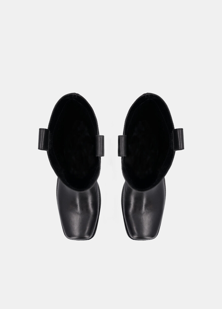bottes texanes en cuir