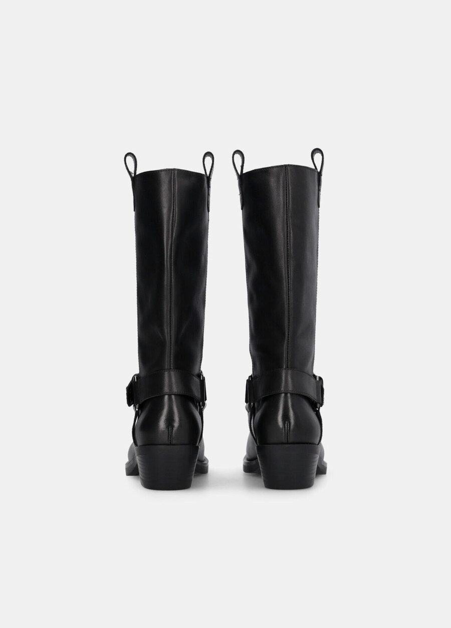 bottes texanes en cuir