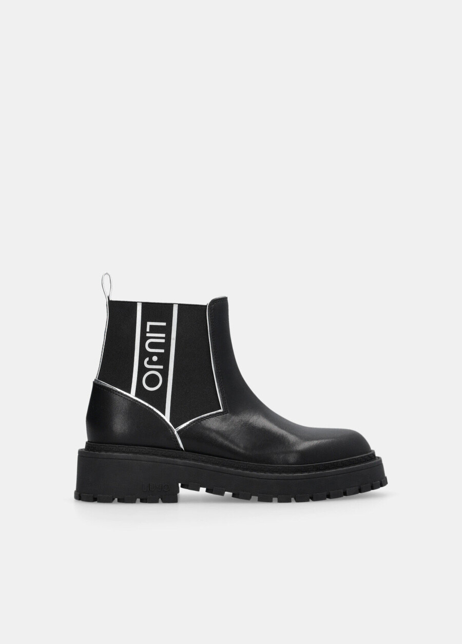 bottines beatles en cuir