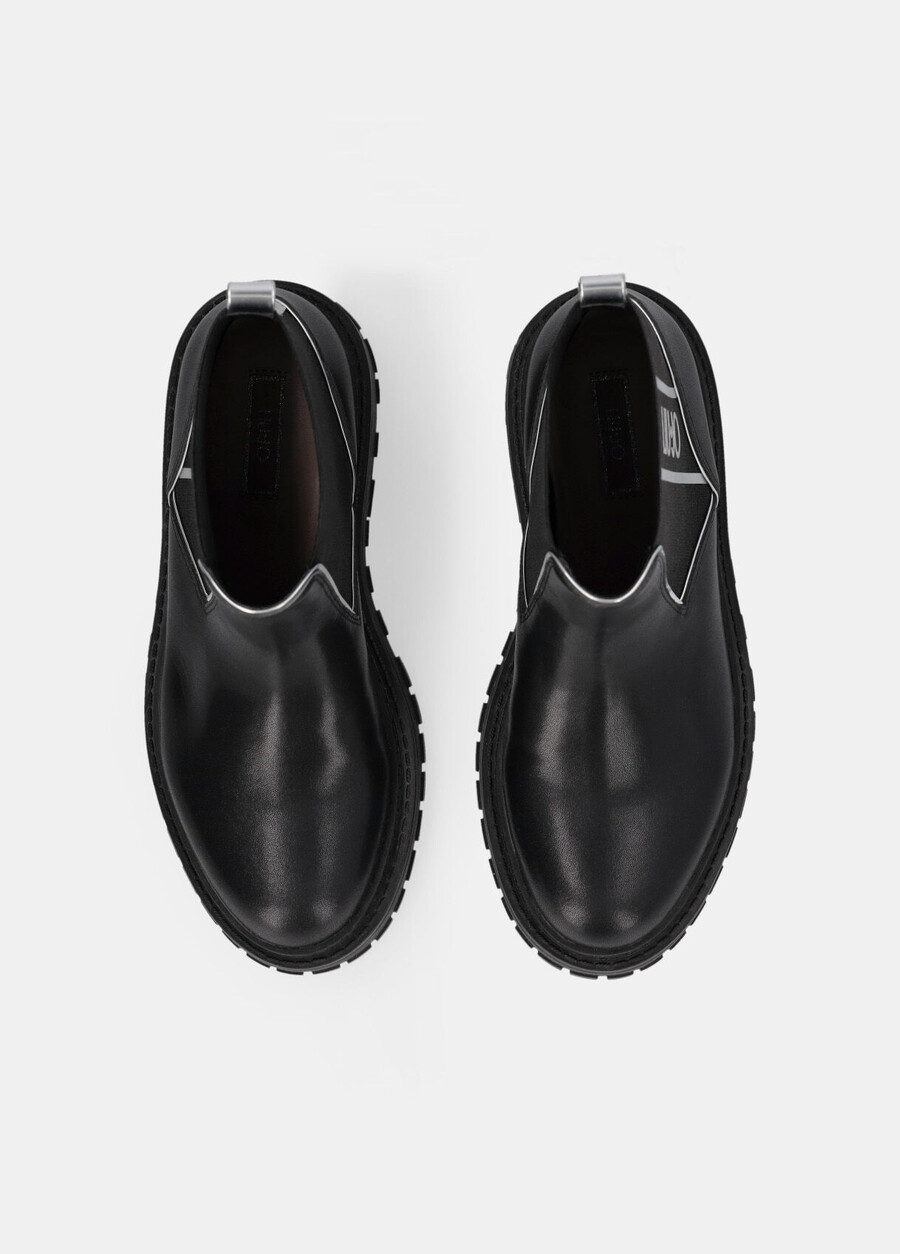 bottines beatles en cuir