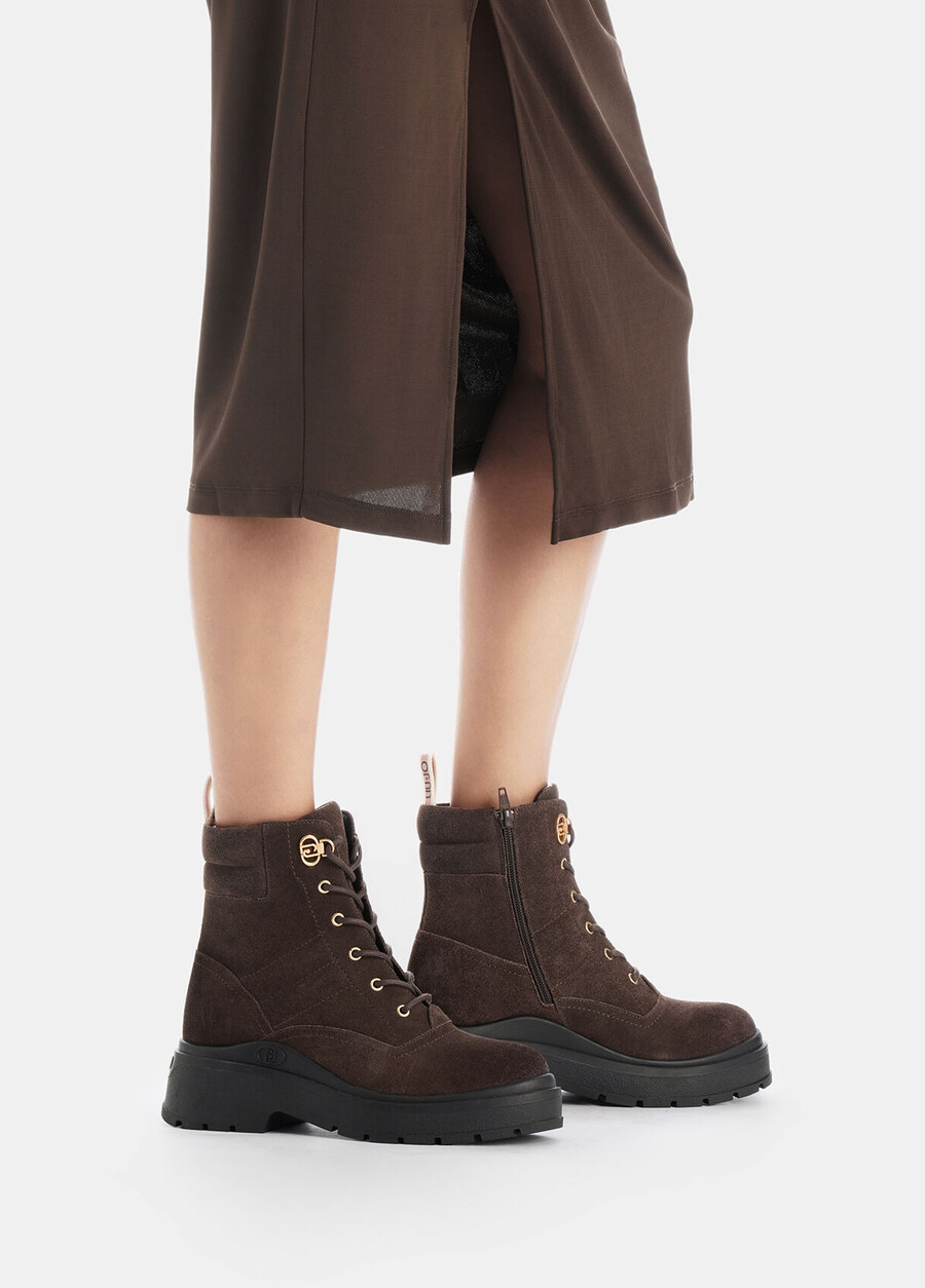 bottes de combat en daim