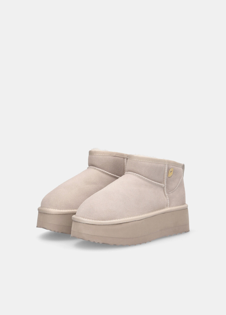 bottines chaudes à plateforme