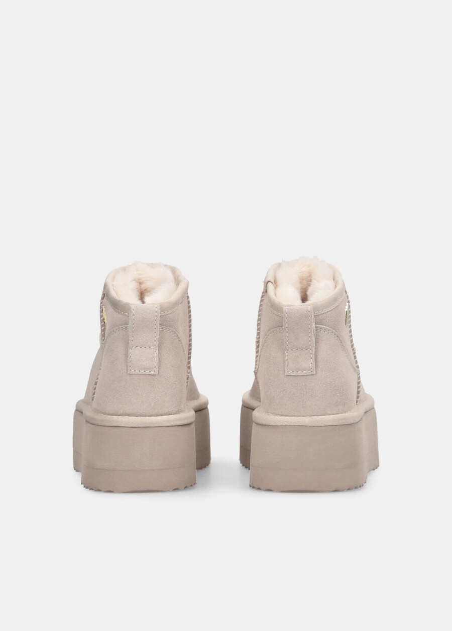 bottines chaudes à plateforme