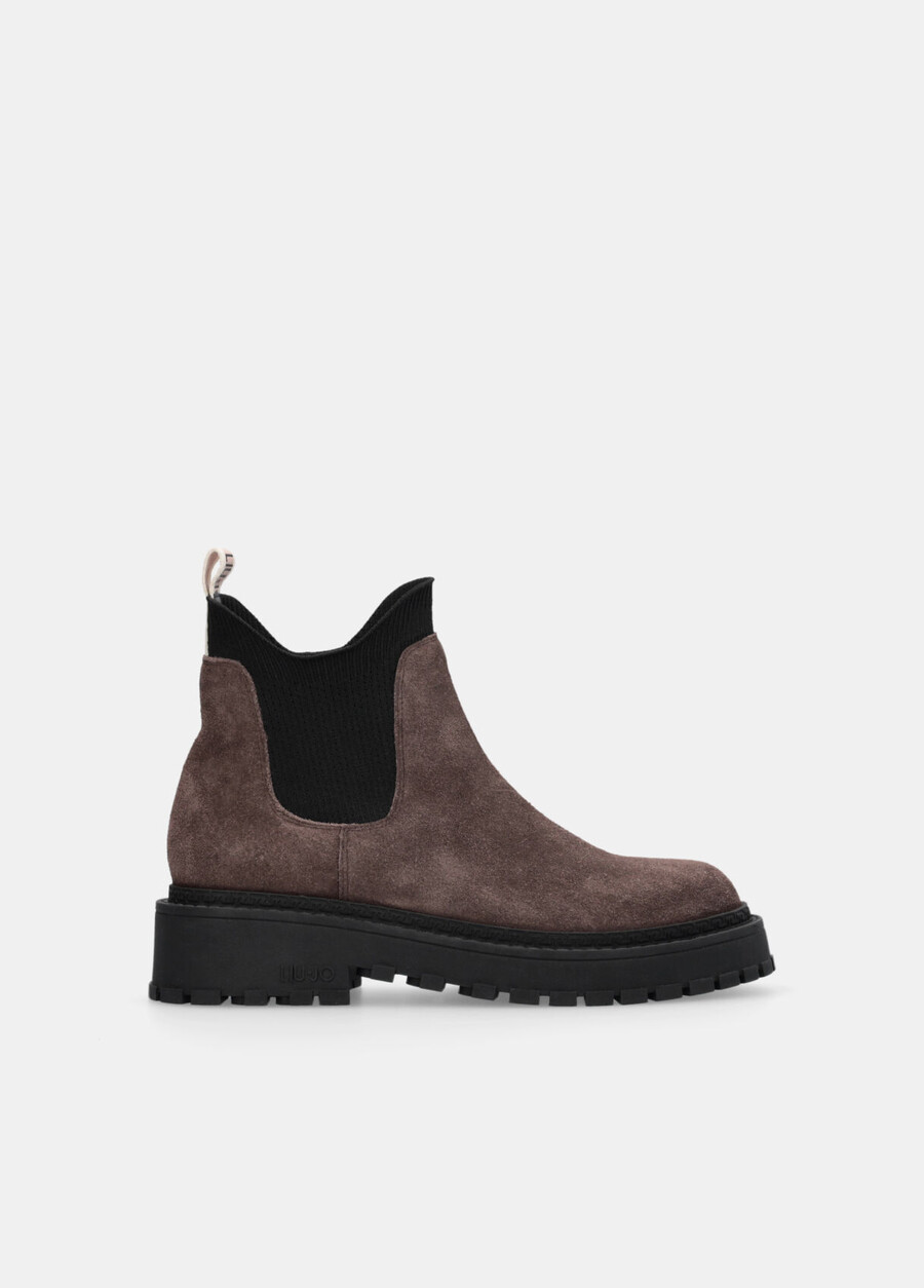 bottines beatles en daim